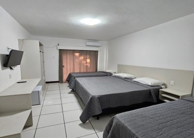 Este e o Apartamento Quadruplo do Tropical Hotel no Guaruja